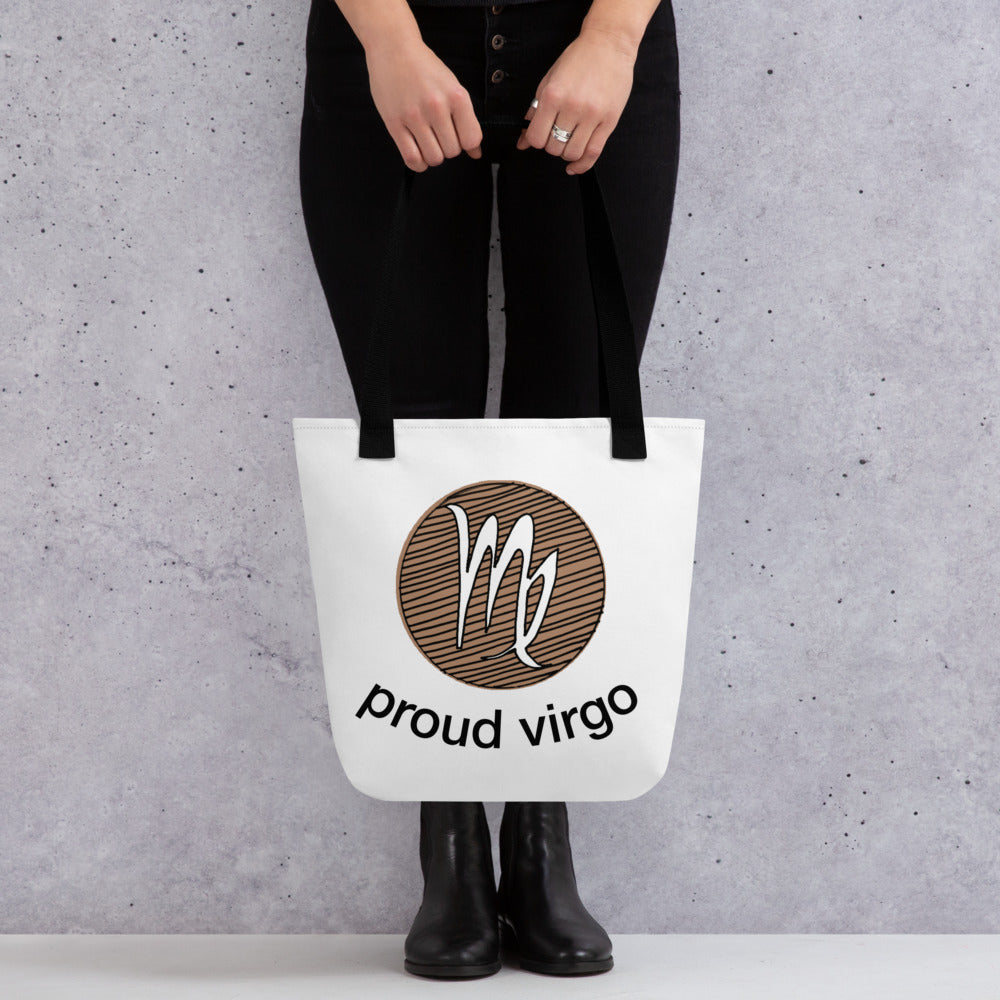 Proud Virgo Tote Bag