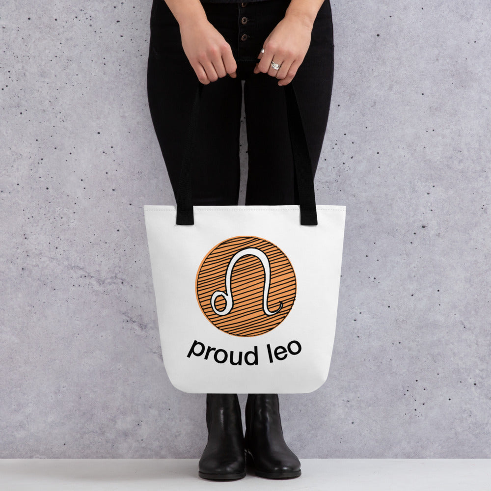 Proud Leo Tote Bag