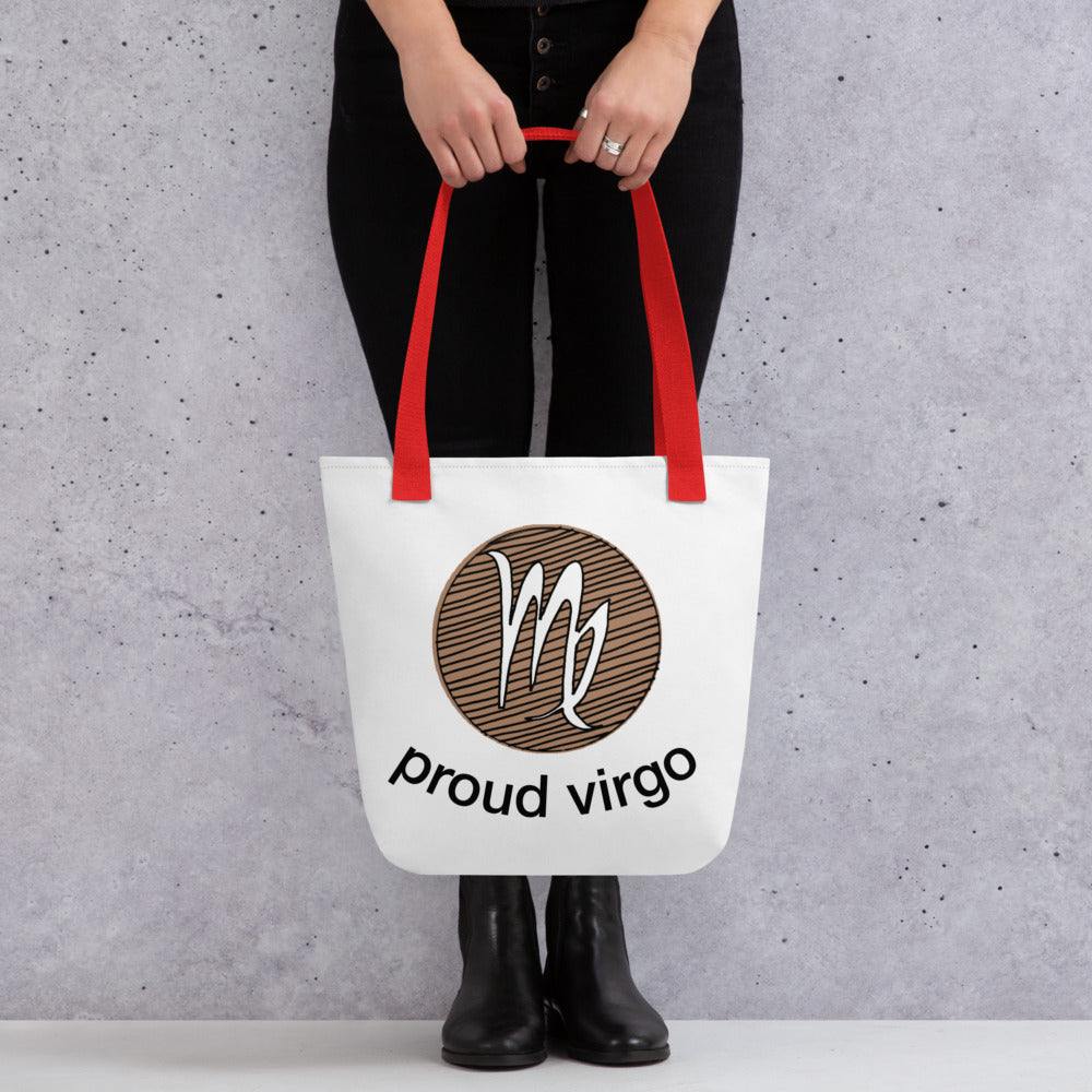 Proud Virgo Tote Bag