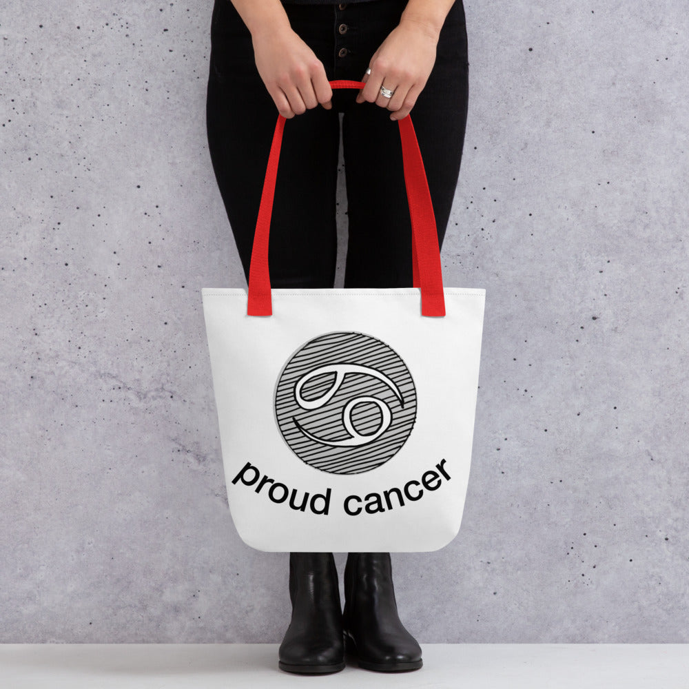 Proud Cancer Tote Bag