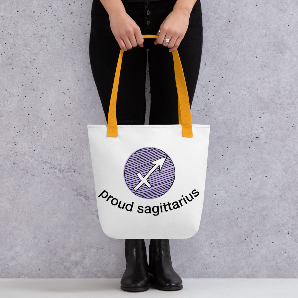 Proud Sagittarius Tote Bag