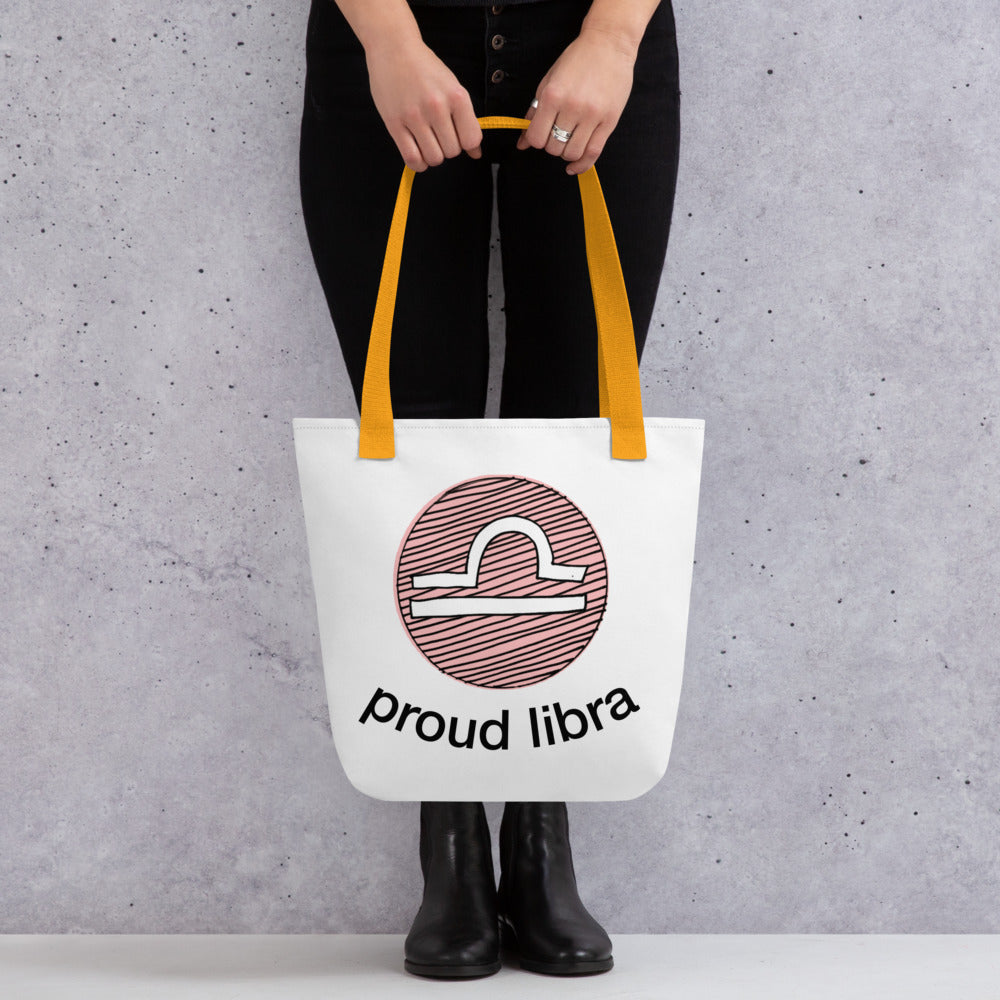 Proud Libra Tote Bag