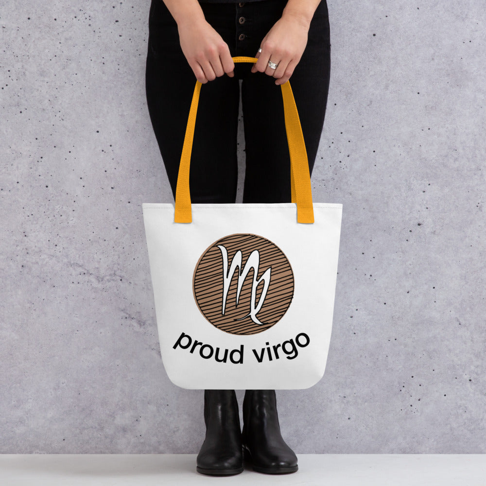 Proud Virgo Tote Bag