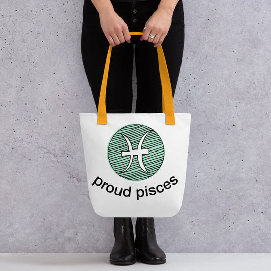 Proud Pisces Tote Bag