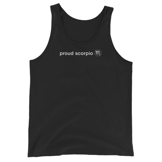 Men's Proud Scorpio Tank Top