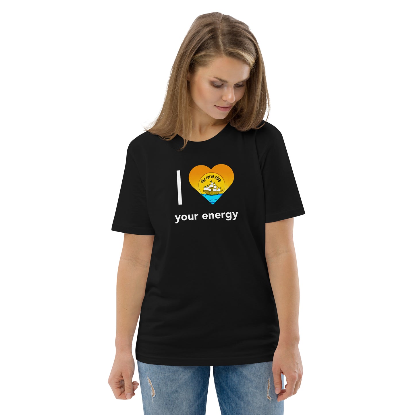 I ❤️ Your Energy! Unisex Organic Cotton T-Shirt