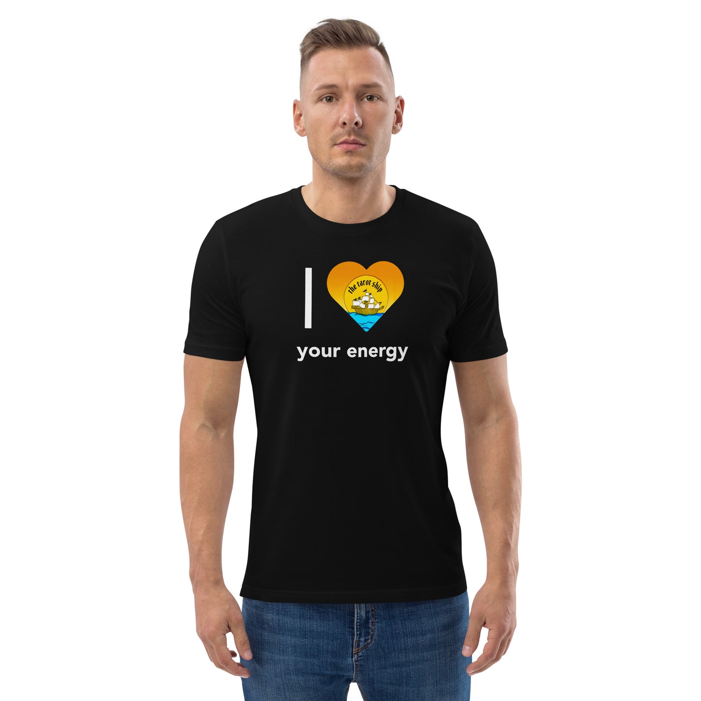 I ❤️ Your Energy! Unisex Organic Cotton T-Shirt