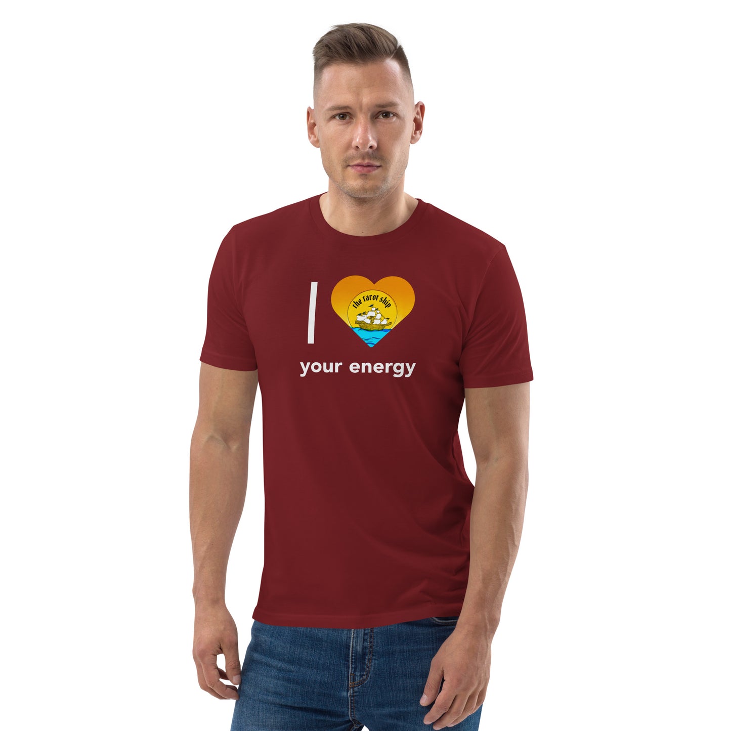 I ❤️ Your Energy! Unisex Organic Cotton T-Shirt