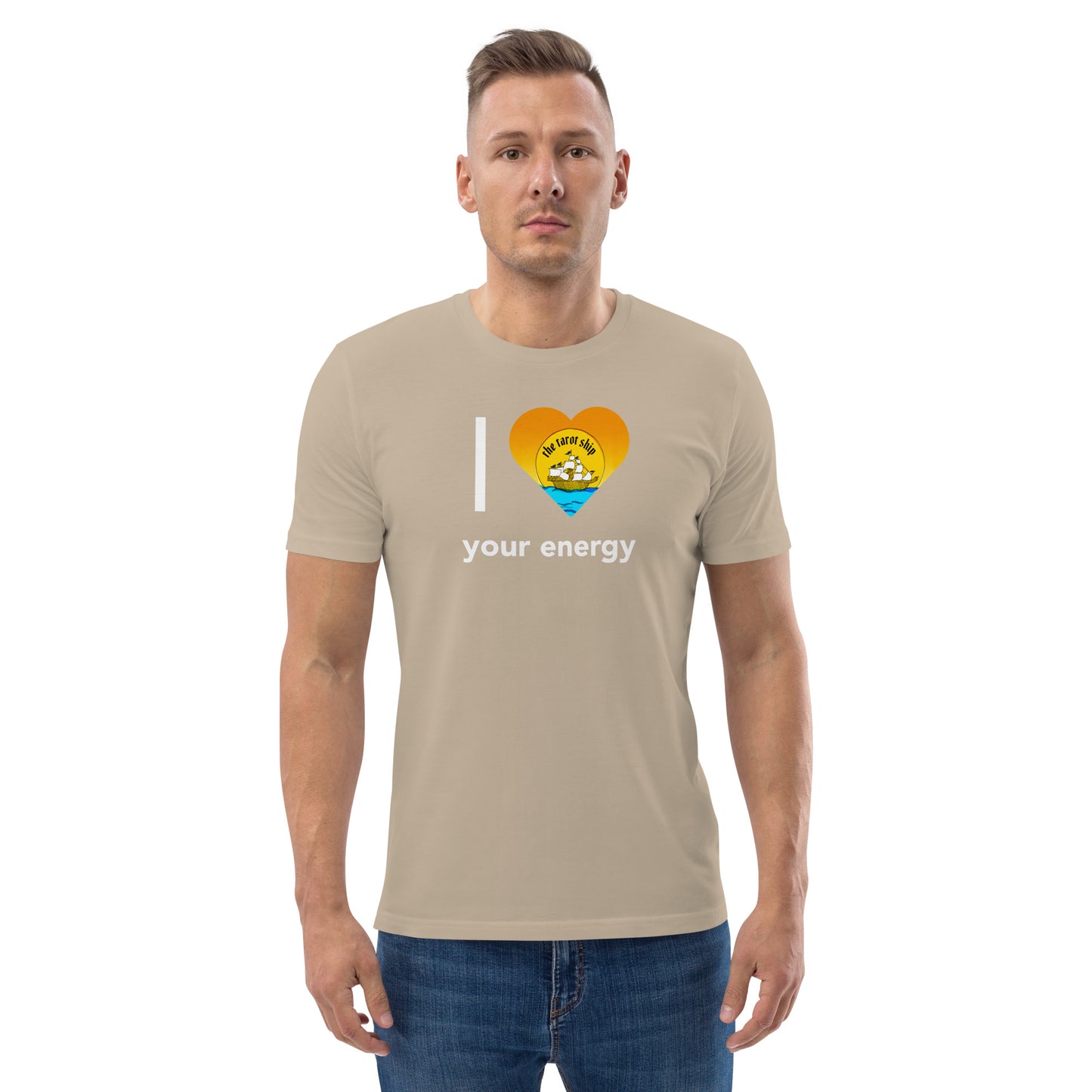 I ❤️ Your Energy! Unisex Organic Cotton T-Shirt