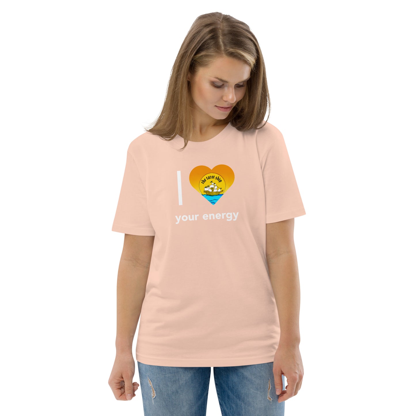 I ❤️ Your Energy! Unisex Organic Cotton T-Shirt