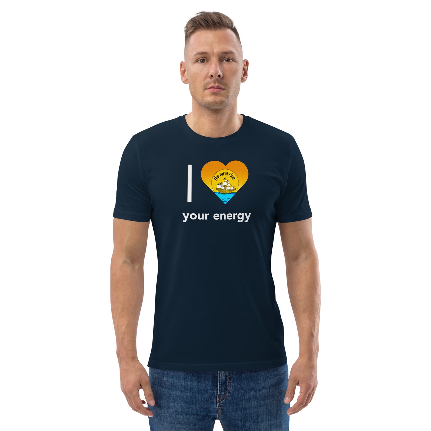 I ❤️ Your Energy! Unisex Organic Cotton T-Shirt