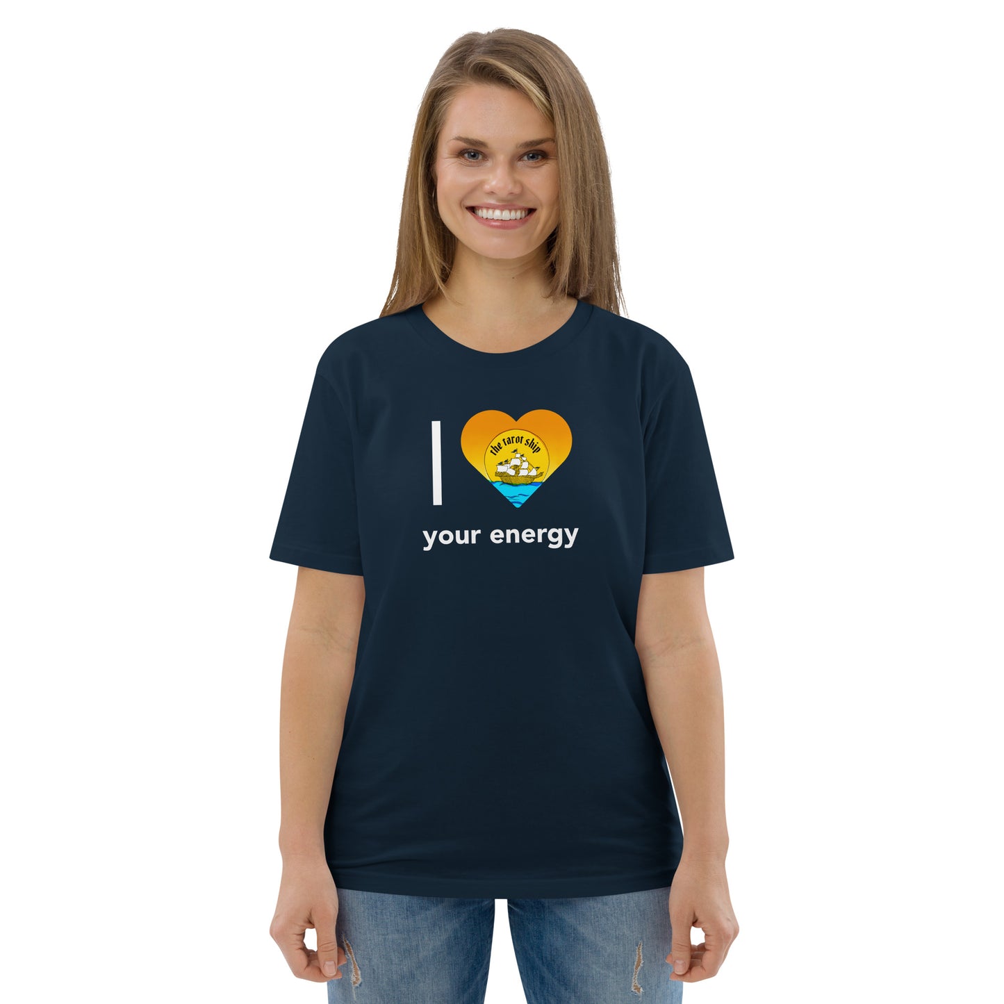 I ❤️ Your Energy! Unisex Organic Cotton T-Shirt