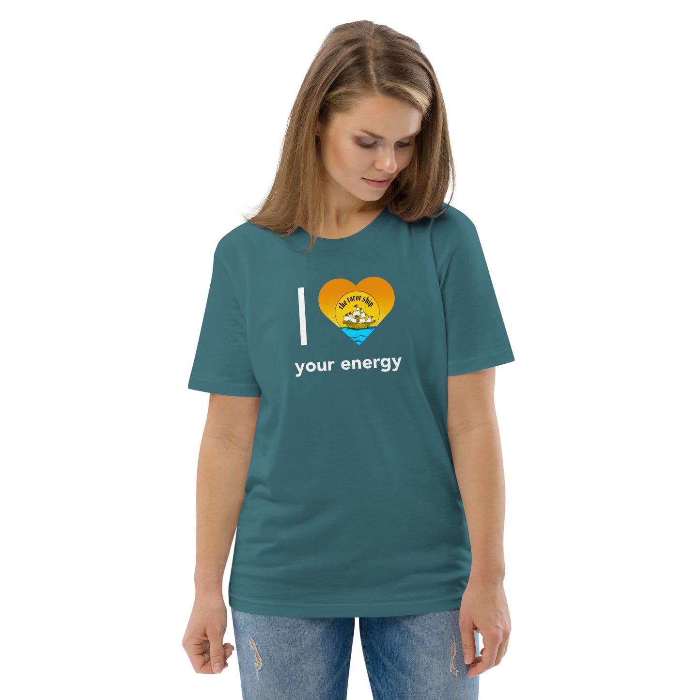 I ❤️ Your Energy! Unisex Organic Cotton T-Shirt