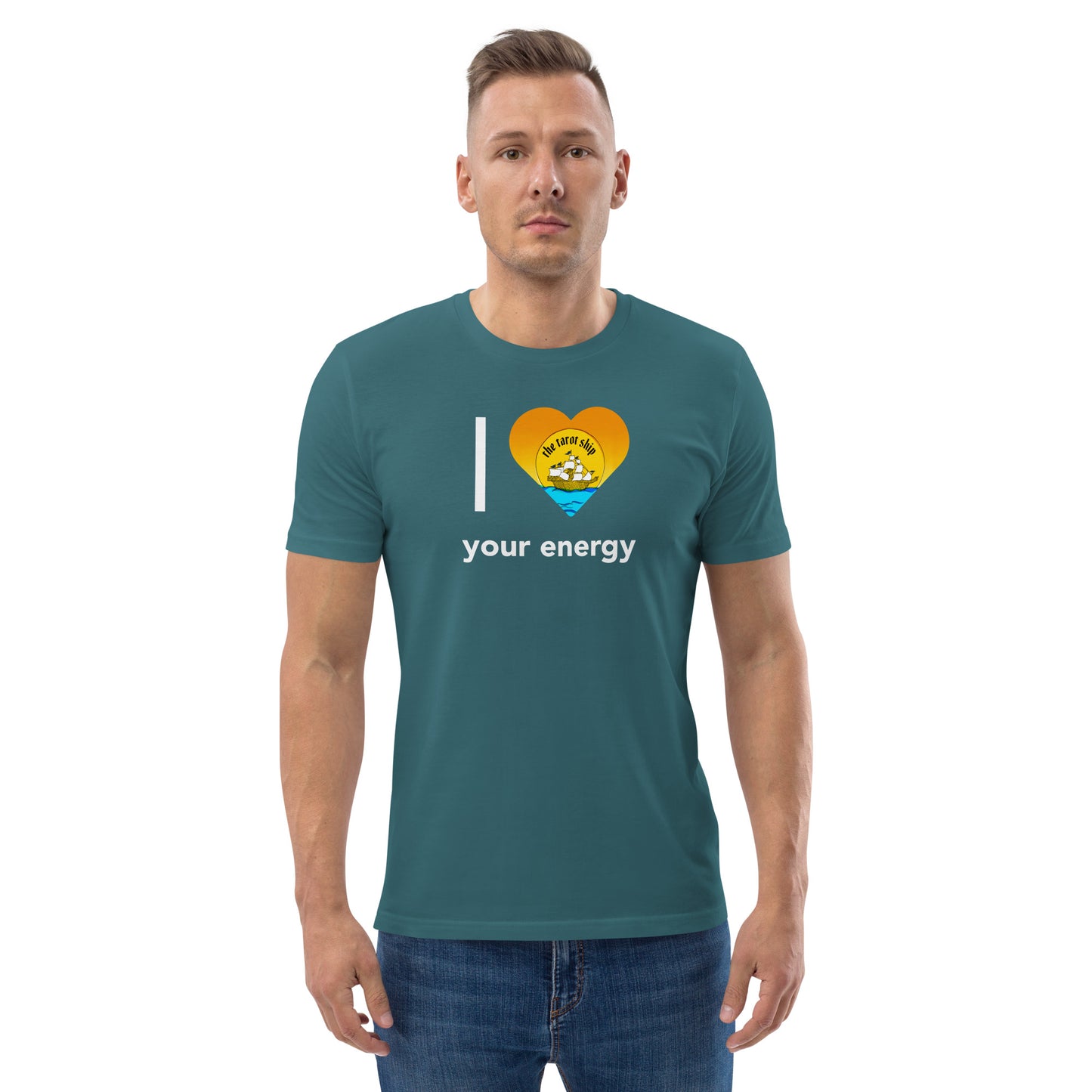 I ❤️ Your Energy! Unisex Organic Cotton T-Shirt