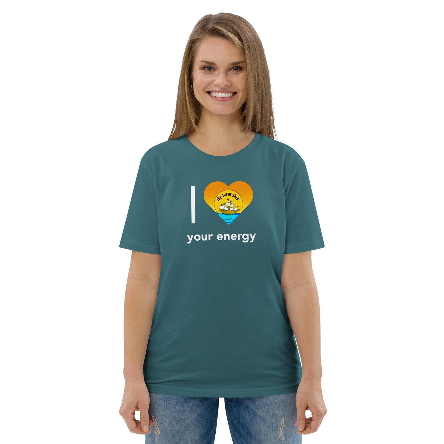 I ❤️ Your Energy! Unisex Organic Cotton T-Shirt