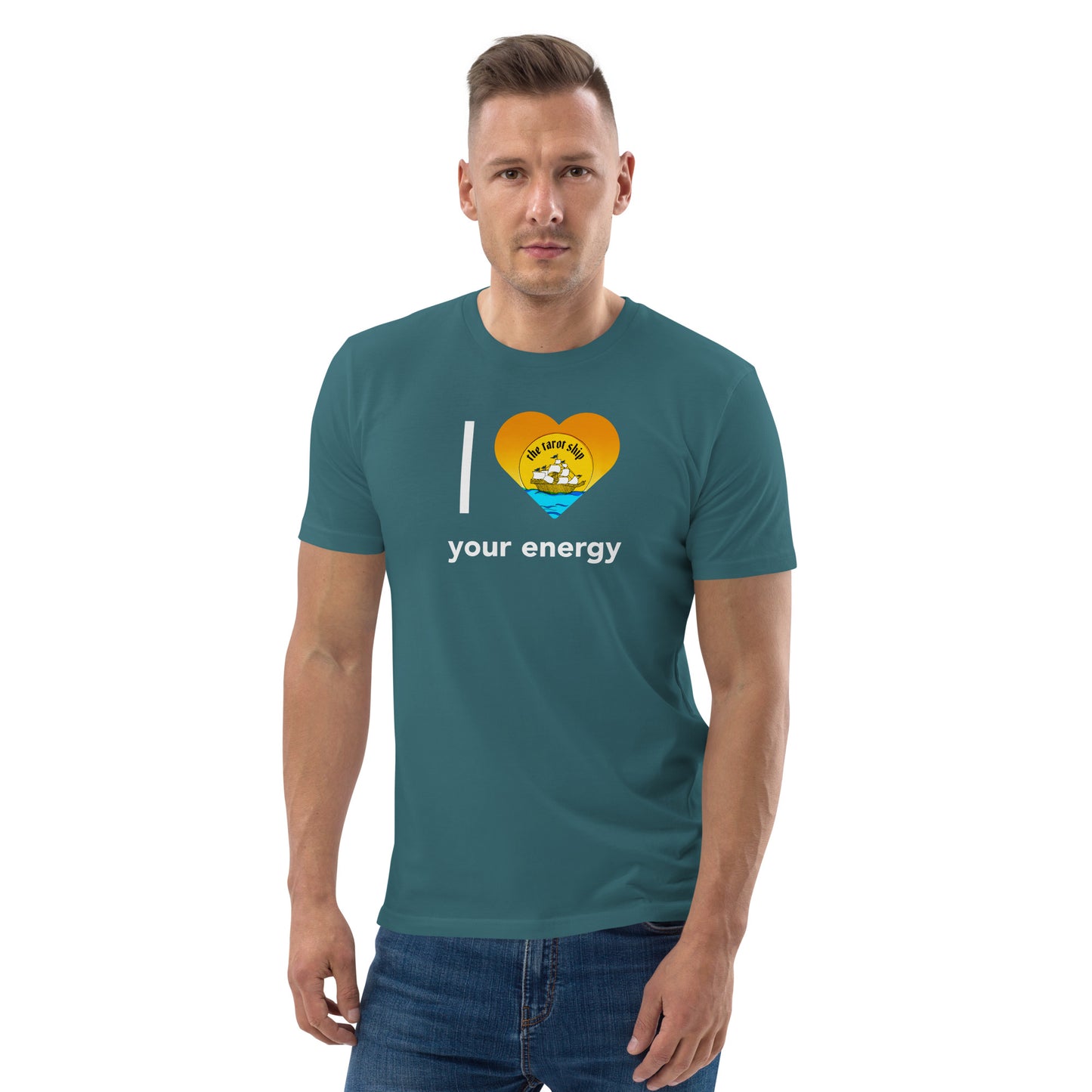 I ❤️ Your Energy! Unisex Organic Cotton T-Shirt