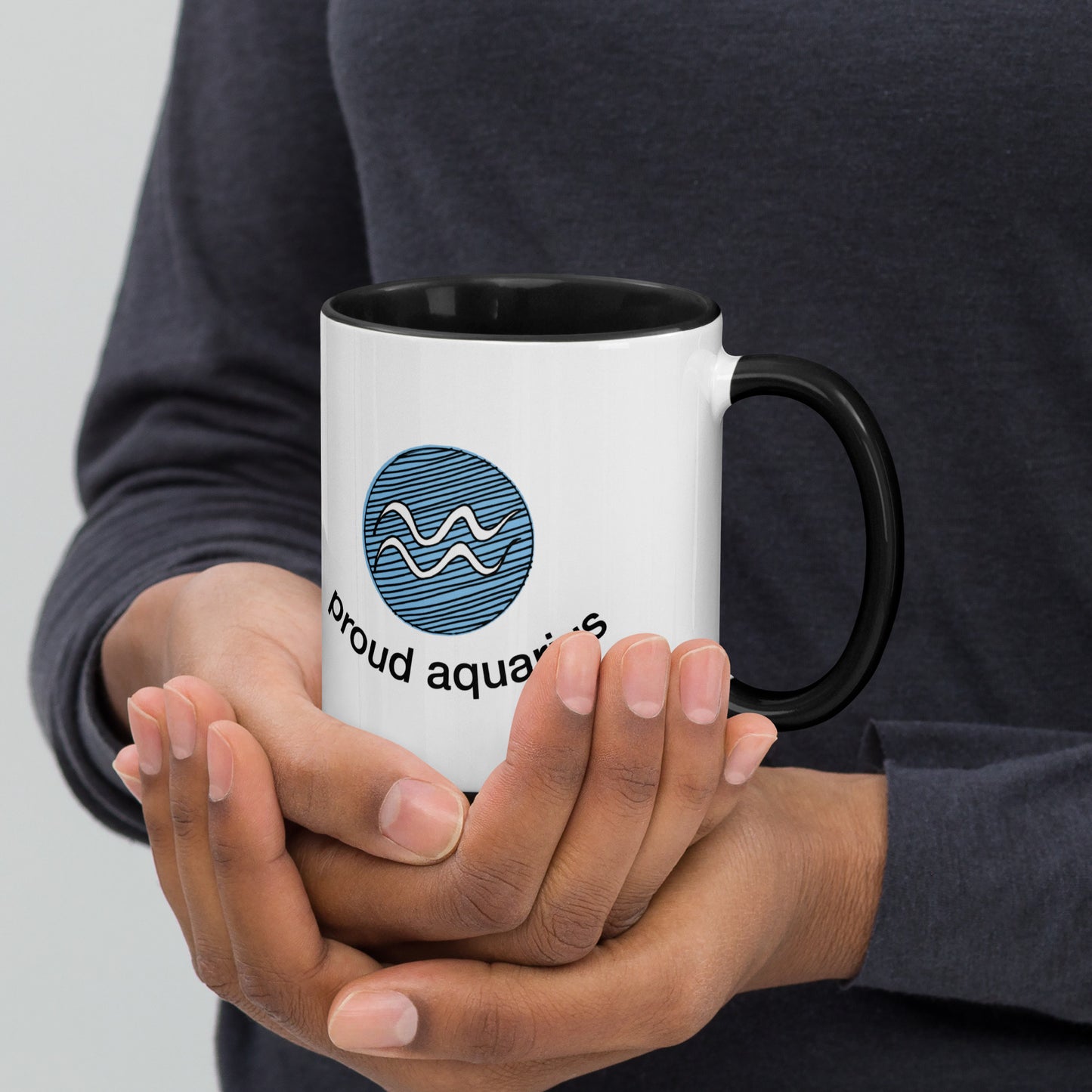 Tarot Ship Proud Aquarius Mug