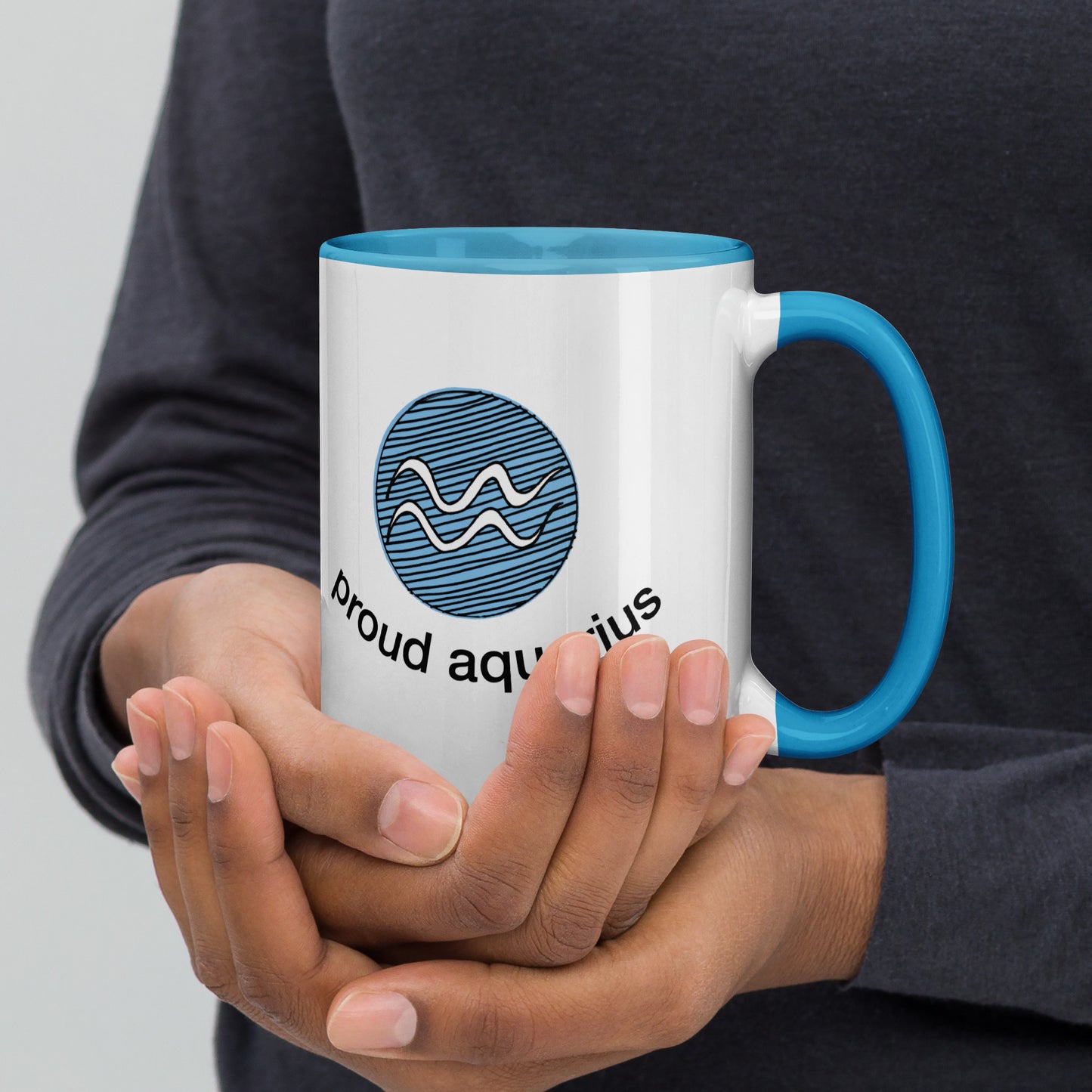 Tarot Ship Proud Aquarius Mug