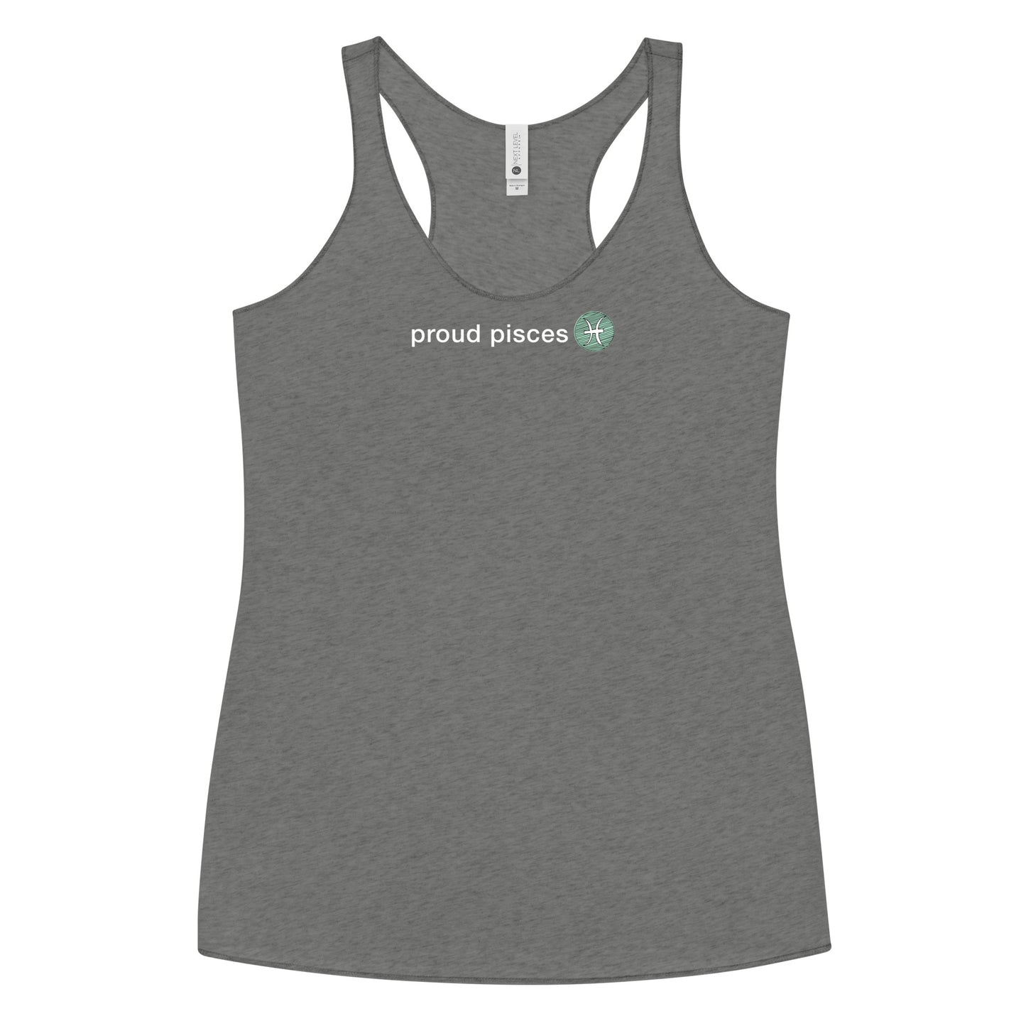 Women's Proud Pisces Racerback Tank