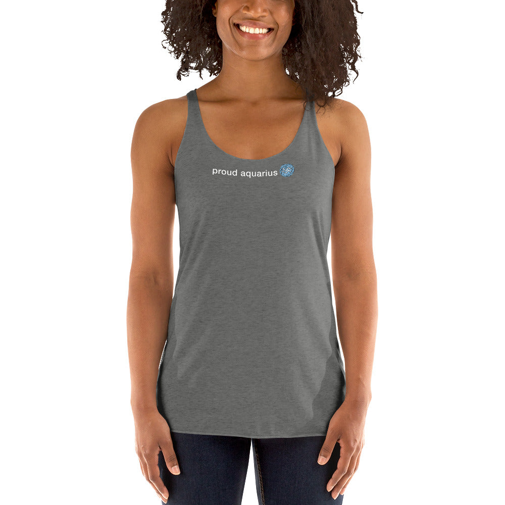 Women's Proud Aquarius Racerback Tank