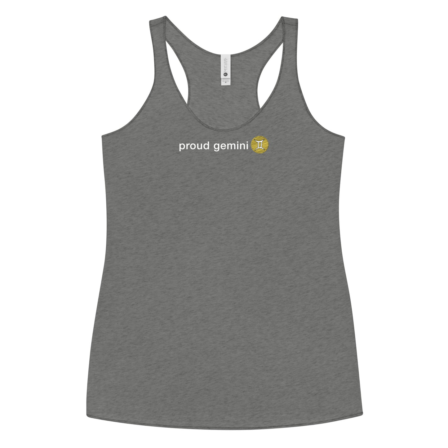 Women's Proud Gemini Racerback Tank