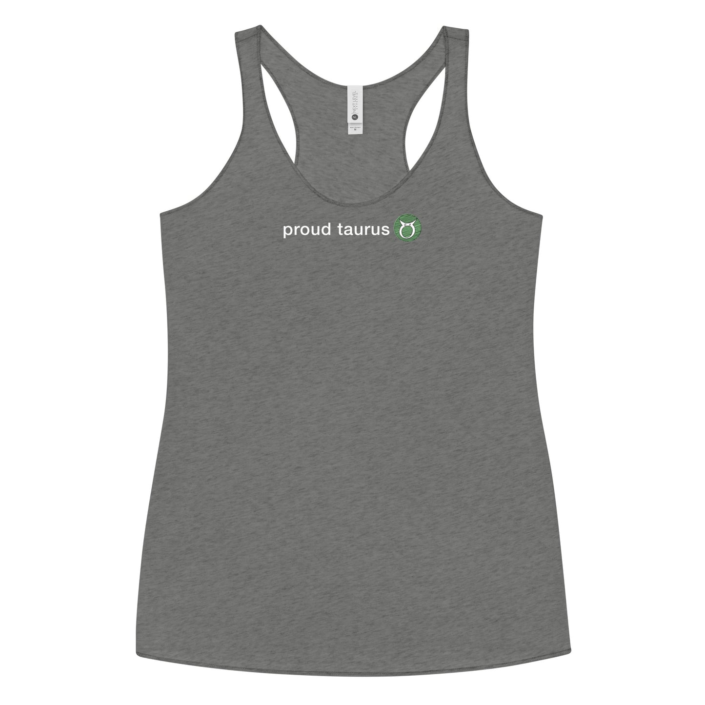 Women's Proud Taurus Racerback Tank