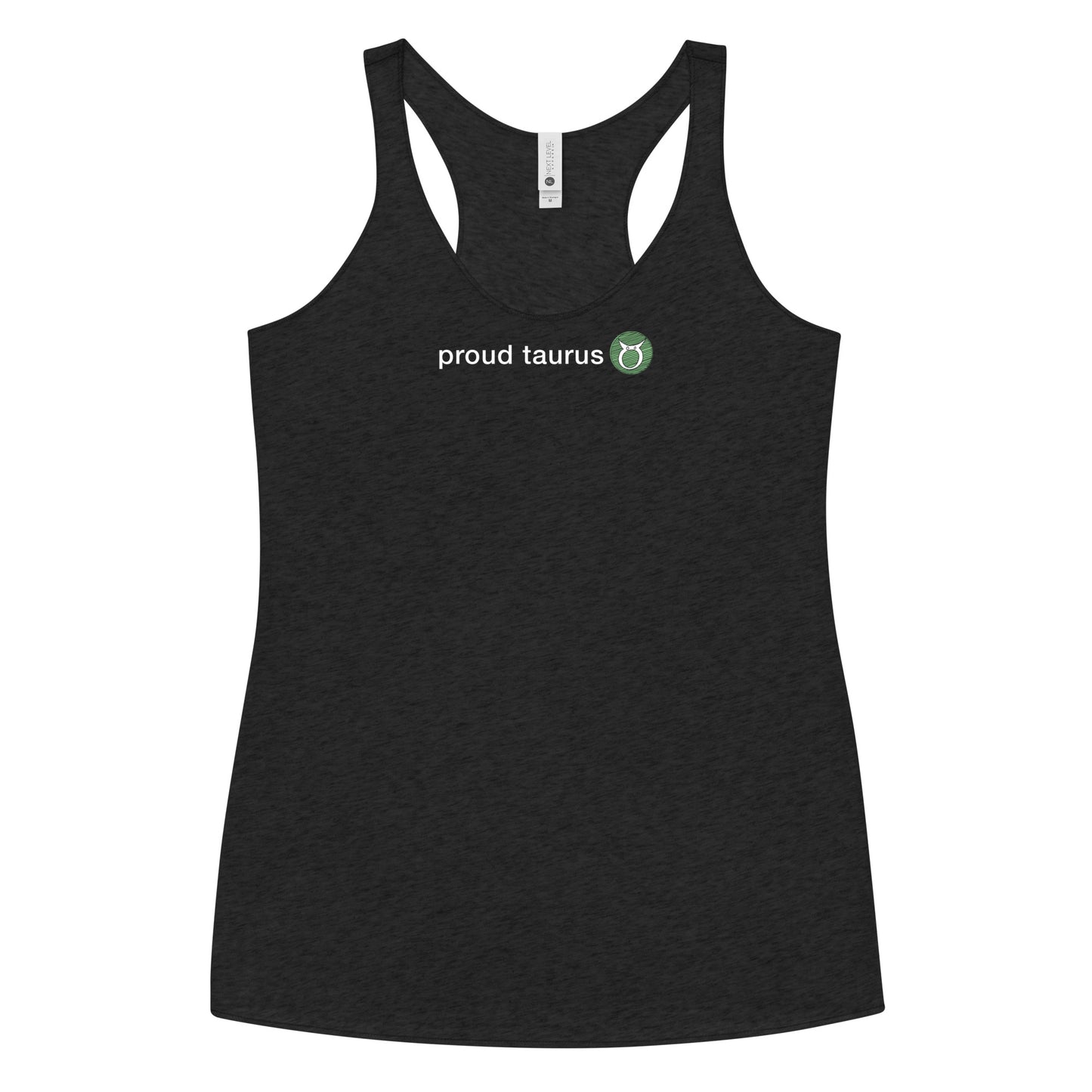 Women's Proud Taurus Racerback Tank