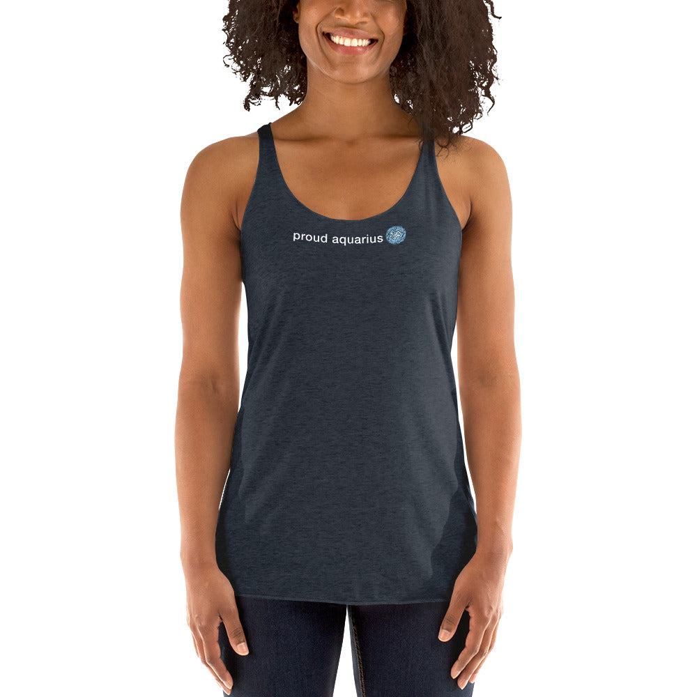 Women's Proud Aquarius Racerback Tank