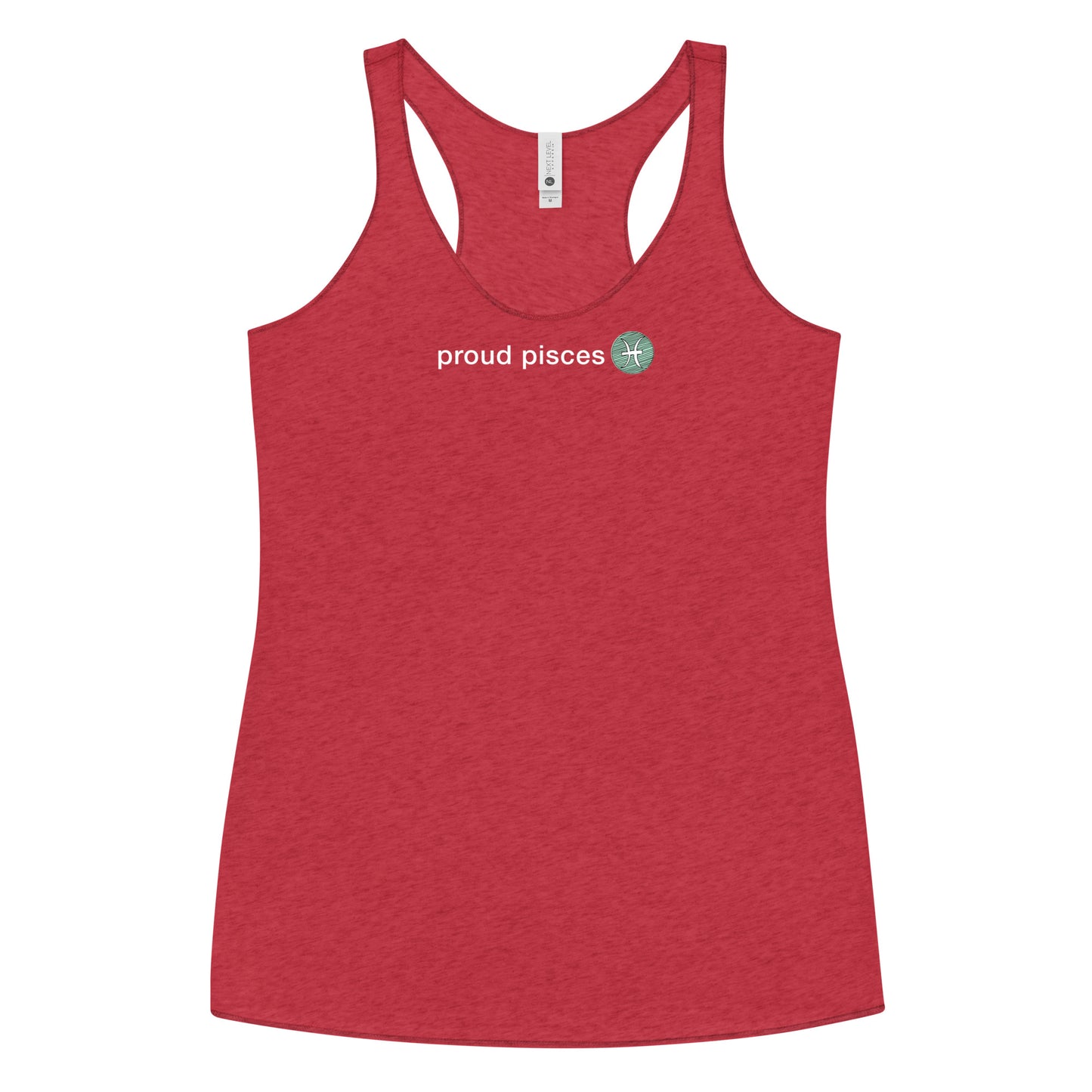 Women's Proud Pisces Racerback Tank