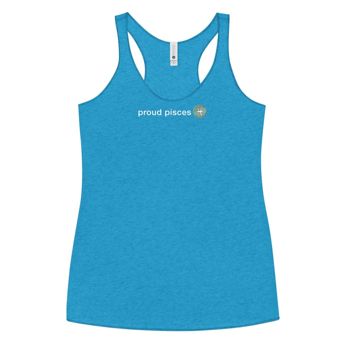 Women's Proud Pisces Racerback Tank