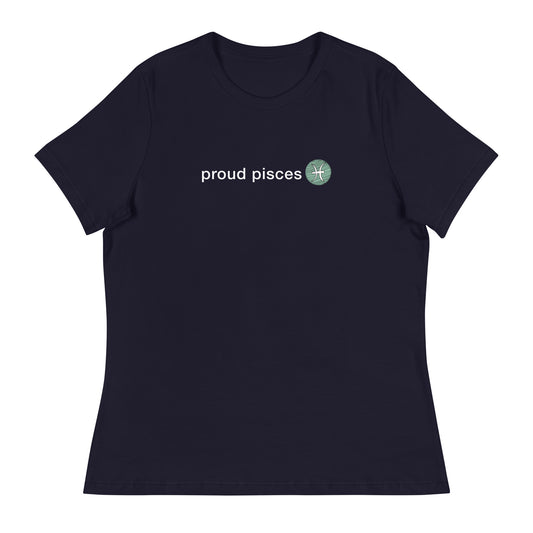 Women's Proud Pisces Relaxed T-Shirt